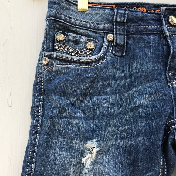 Rock Revival 🔥 Sora Skinny Distressed Jeans - Picture 7 of 14